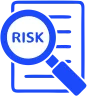 Risk Assessment & Decision Icon